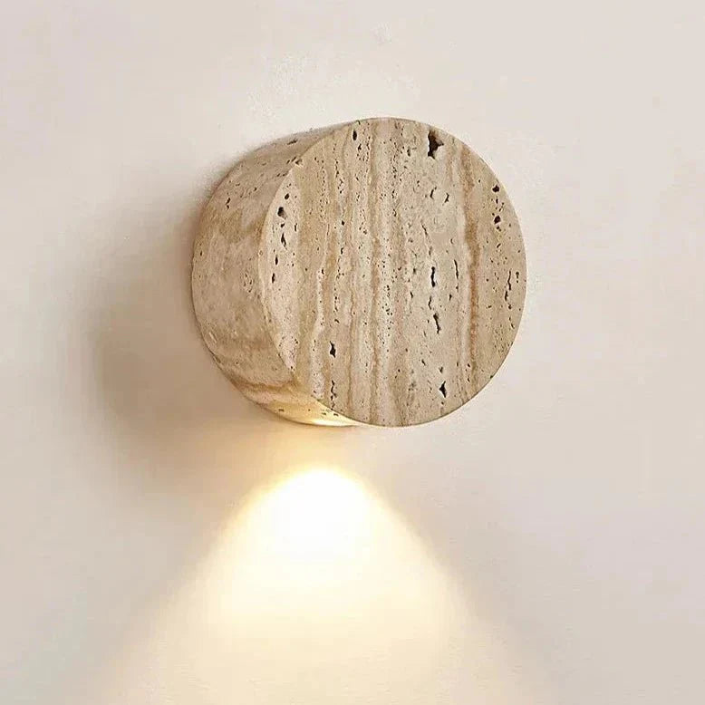 Illuminez votre Espace avec la élégante Lampe Murale Beige Travertijn