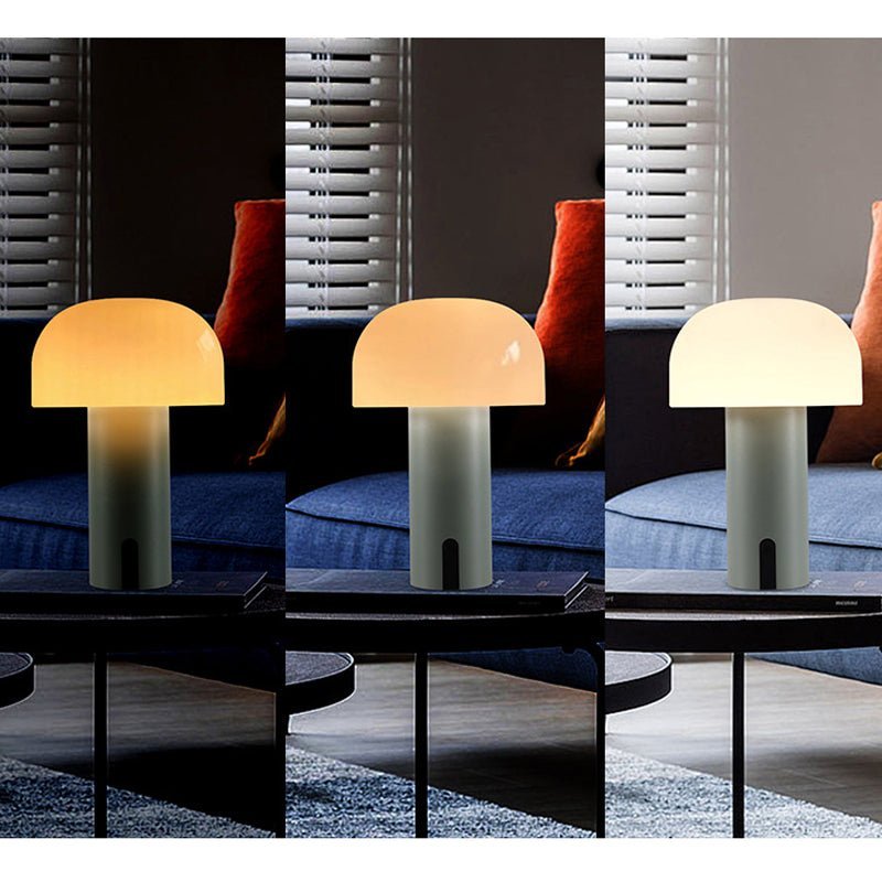 Lampe de Table Design Chapeau élégante et Dimmable pour Ambiance Cozy