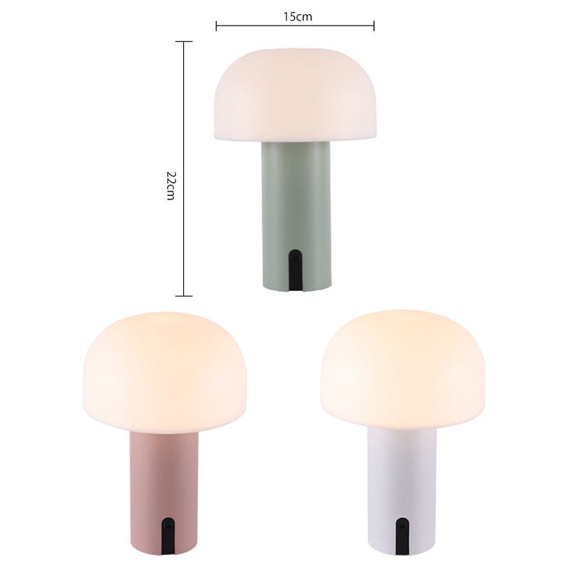 Lampe de Table Design Chapeau élégante et Dimmable pour Ambiance Cozy