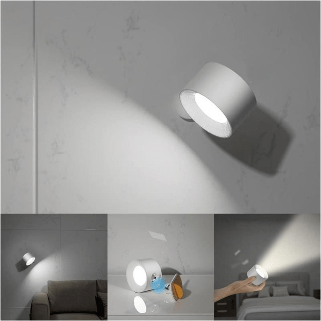 Lampe Murale Oplaadbare 360° Flexiglow pour un éclairage Amoureux
