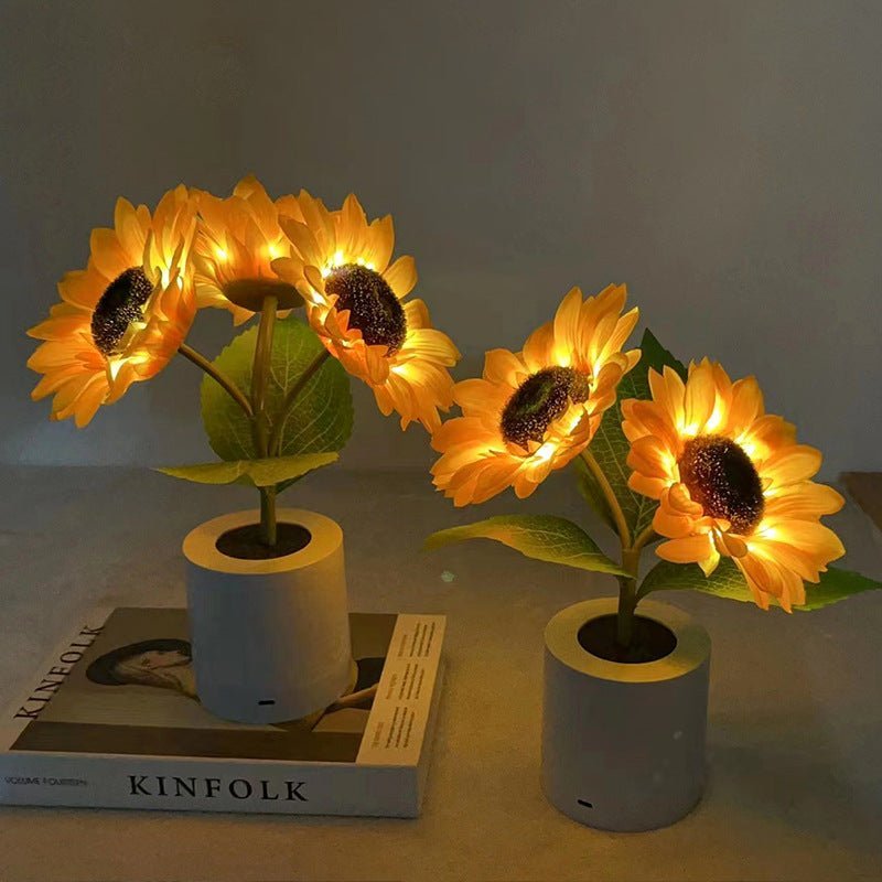 Cette Lampe éclatante de Tournesol pour une Lumière Douce et Chaleureuse