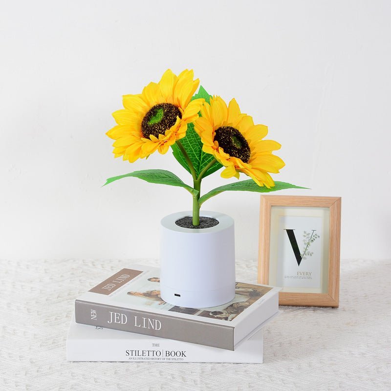 Cette Lampe éclatante de Tournesol pour une Lumière Douce et Chaleureuse