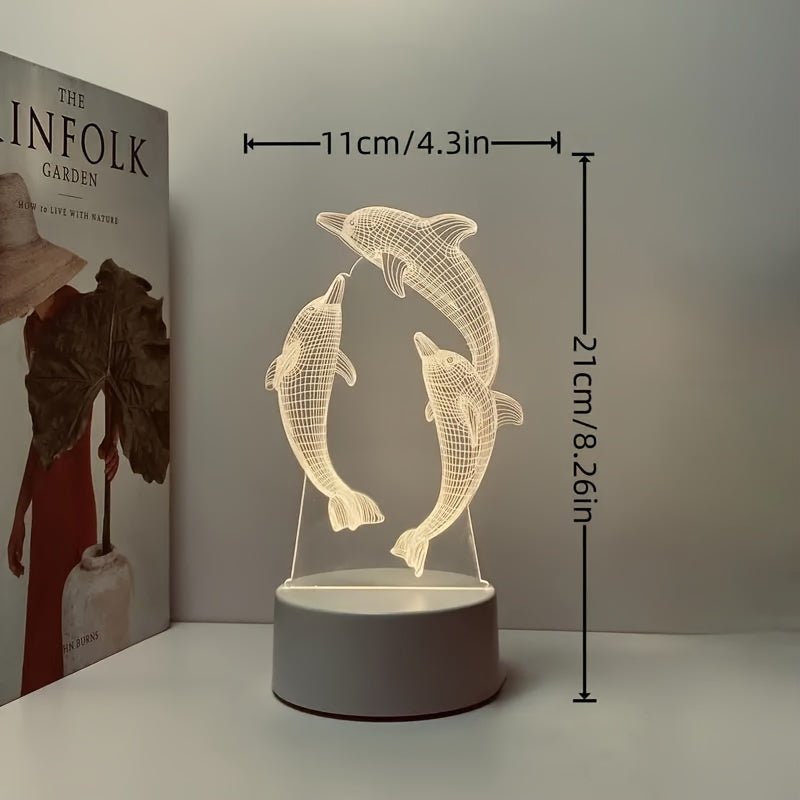 Illusion Tischlampe Geodolfijn pour un Moderne Chez