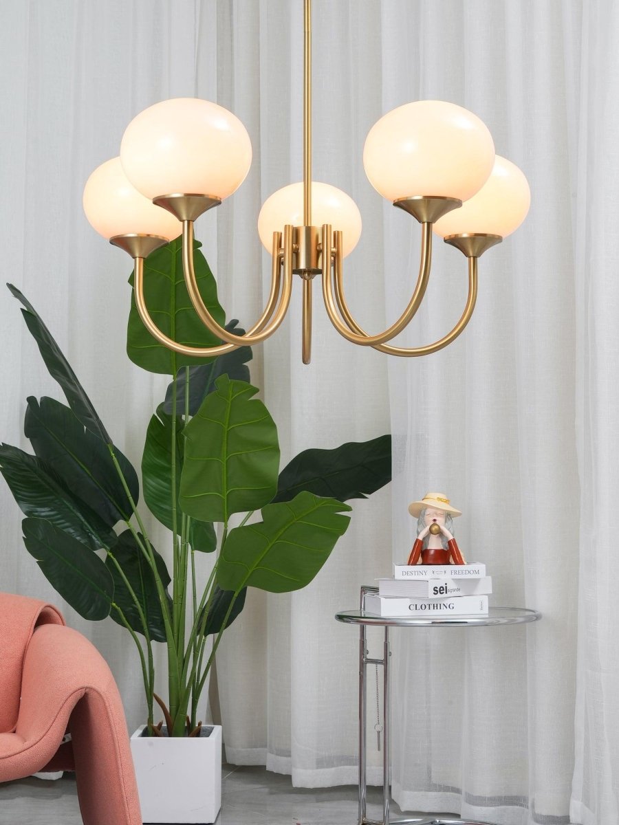 Lueur D'amour : Kronleuchter Aus Marshmallow au Design Moderne