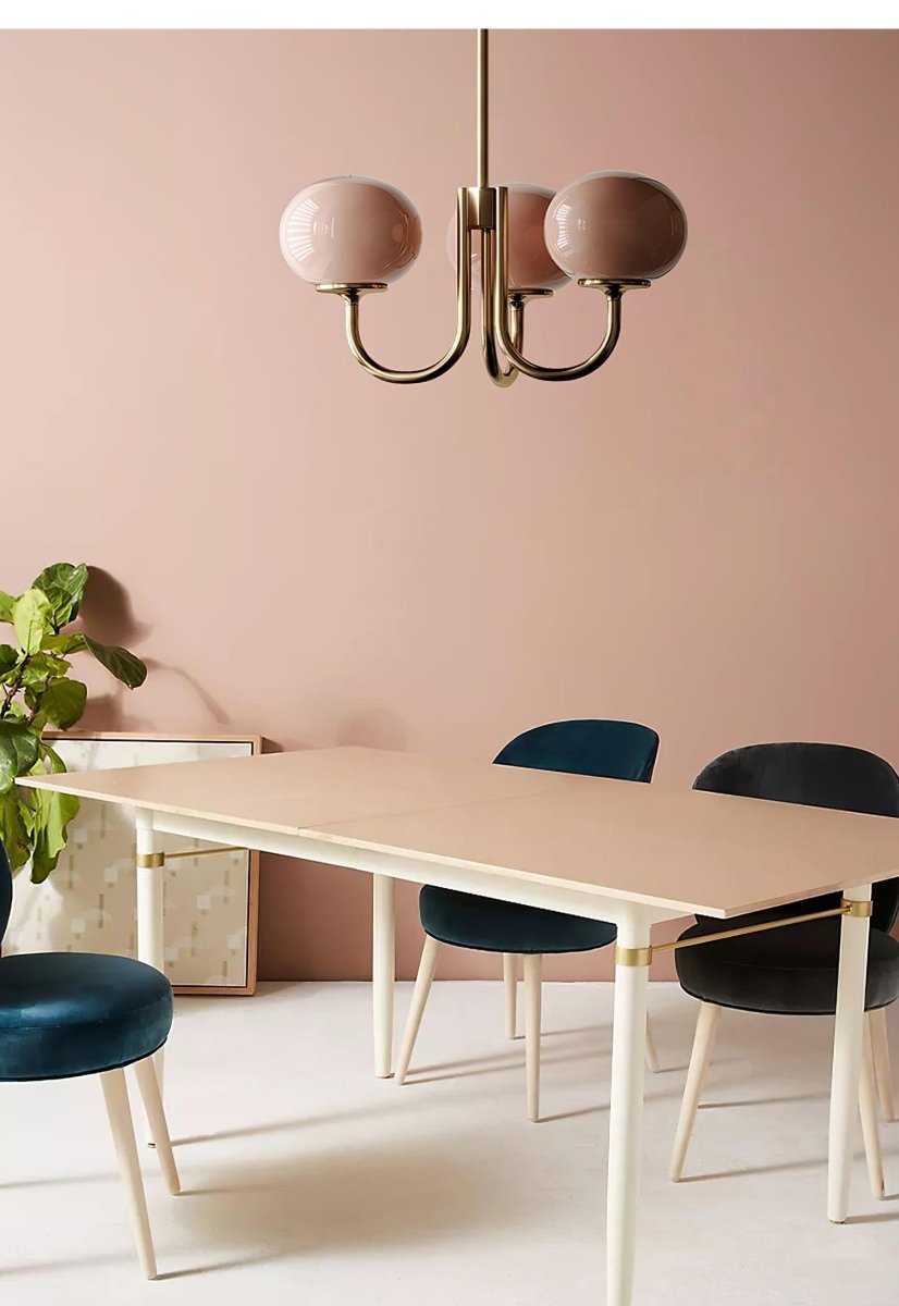 Lueur D'amour : Kronleuchter Aus Marshmallow au Design Moderne
