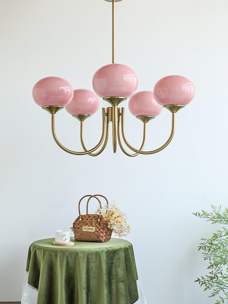Lueur D'amour : Kronleuchter Aus Marshmallow au Design Moderne