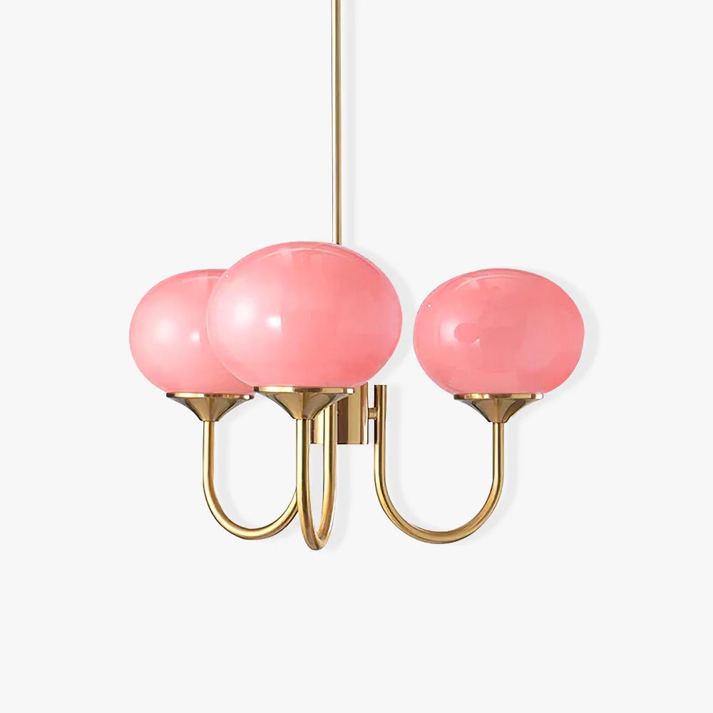 Lueur D'amour : Kronleuchter Aus Marshmallow au Design Moderne
