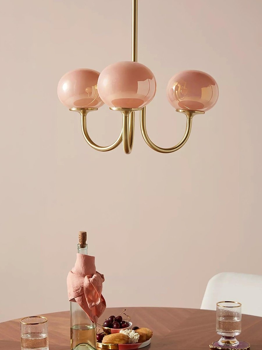 Lueur D'amour : Kronleuchter Aus Marshmallow au Design Moderne