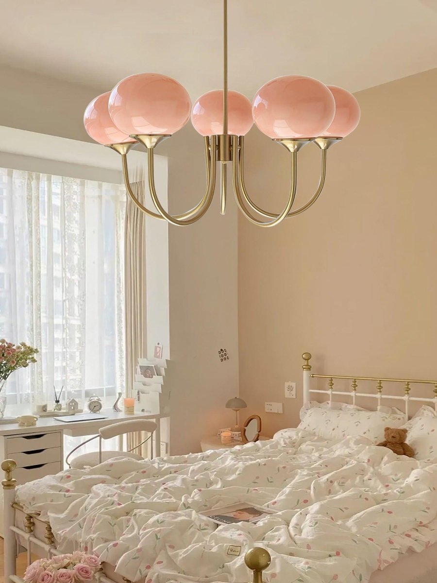 Lueur D'amour : Kronleuchter Aus Marshmallow au Design Moderne