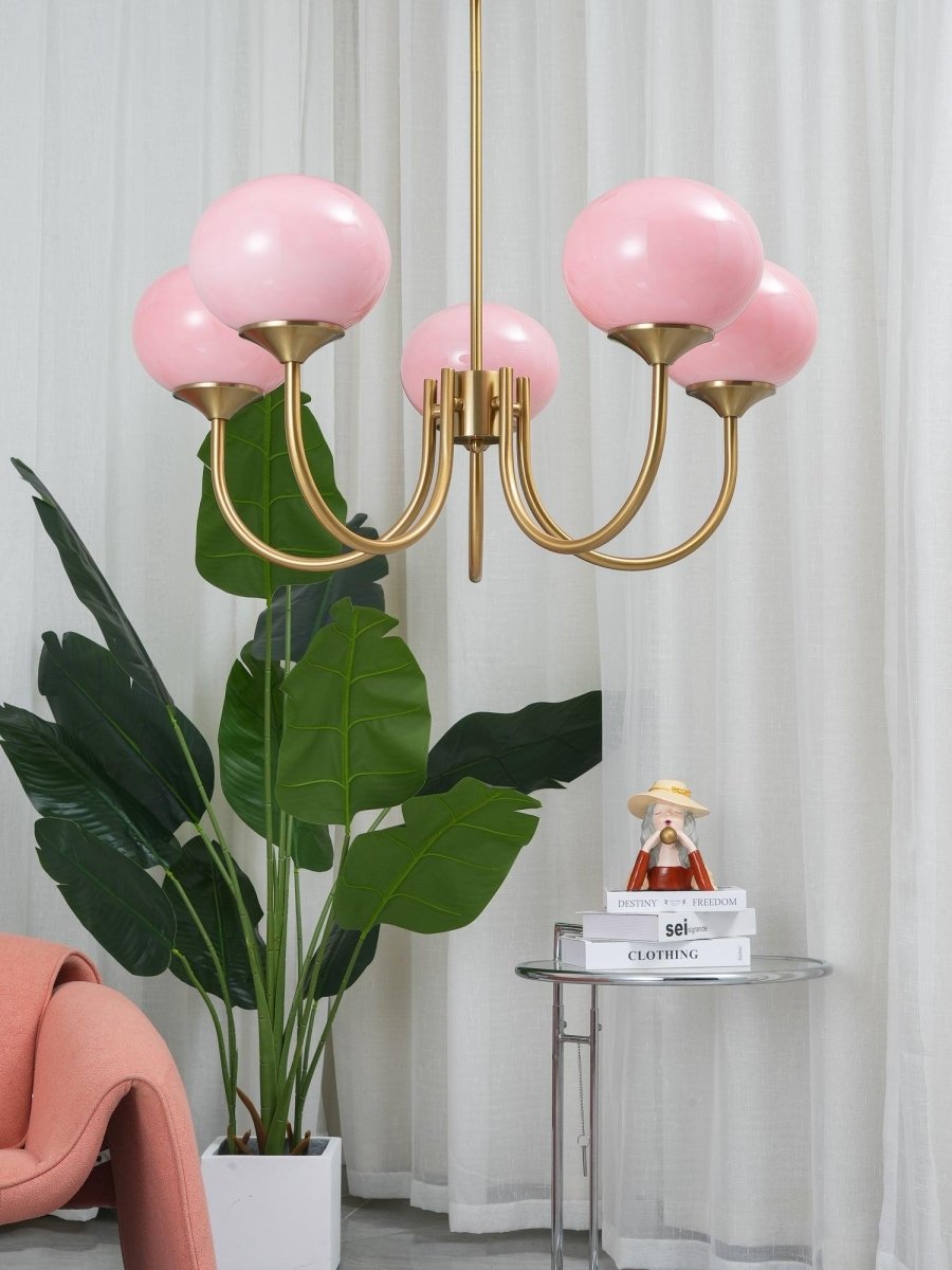 Lueur D'amour : Kronleuchter Aus Marshmallow au Design Moderne