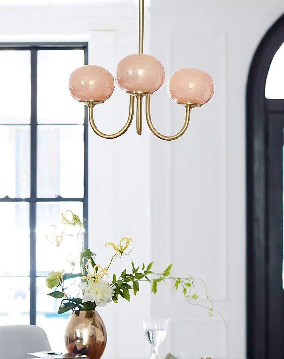 Lueur D'amour : Kronleuchter Aus Marshmallow au Design Moderne