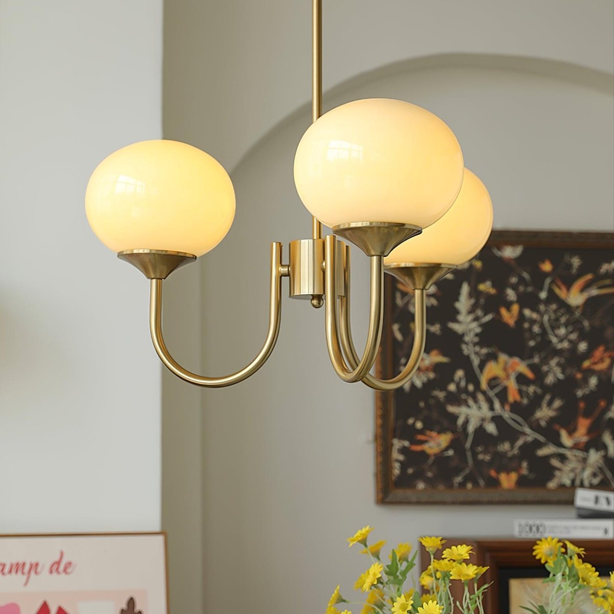 Lueur D'amour : Kronleuchter Aus Marshmallow au Design Moderne
