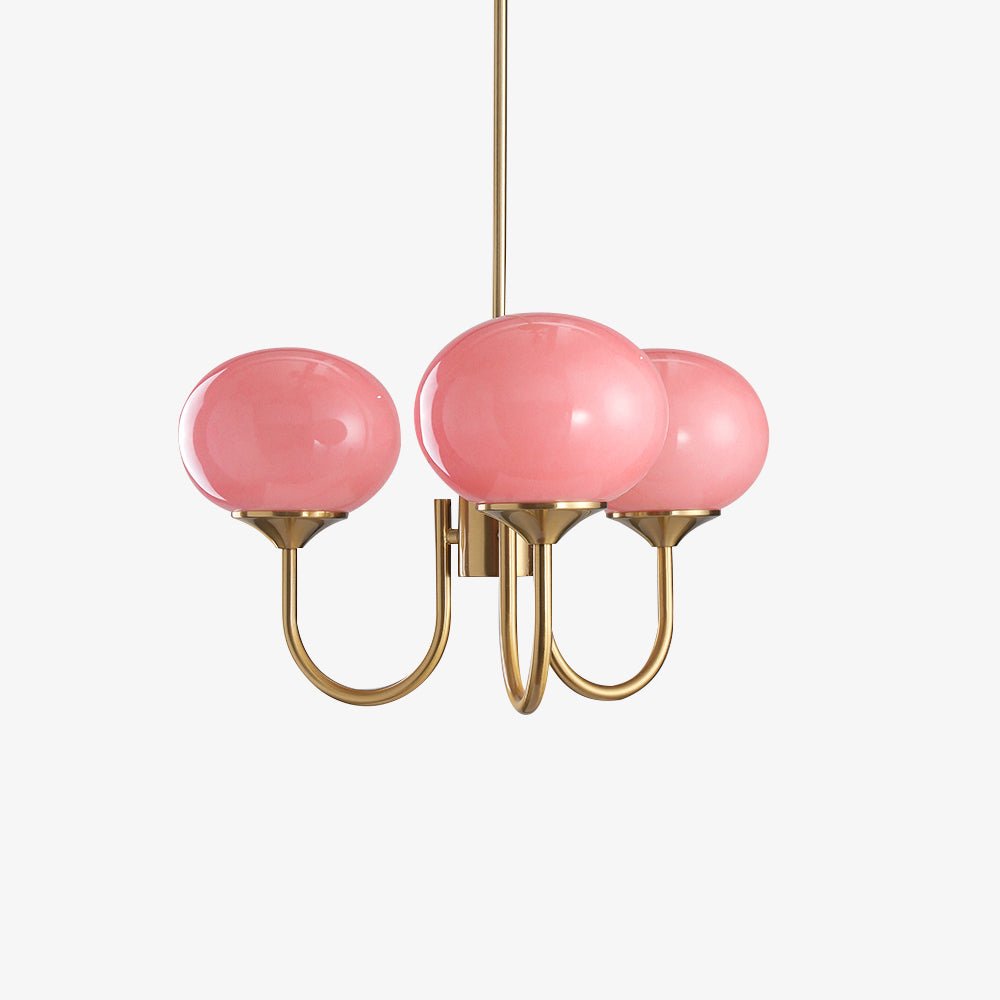 Lueur D'amour : Kronleuchter Aus Marshmallow au Design Moderne
