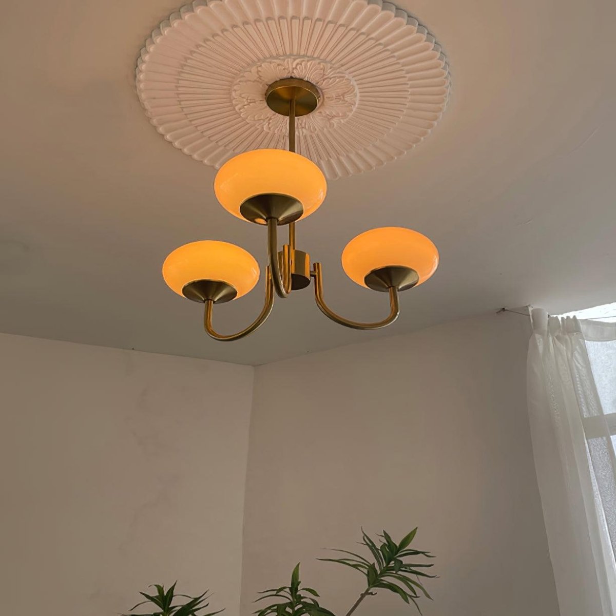 Lueur D'amour : Kronleuchter Aus Marshmallow au Design Moderne