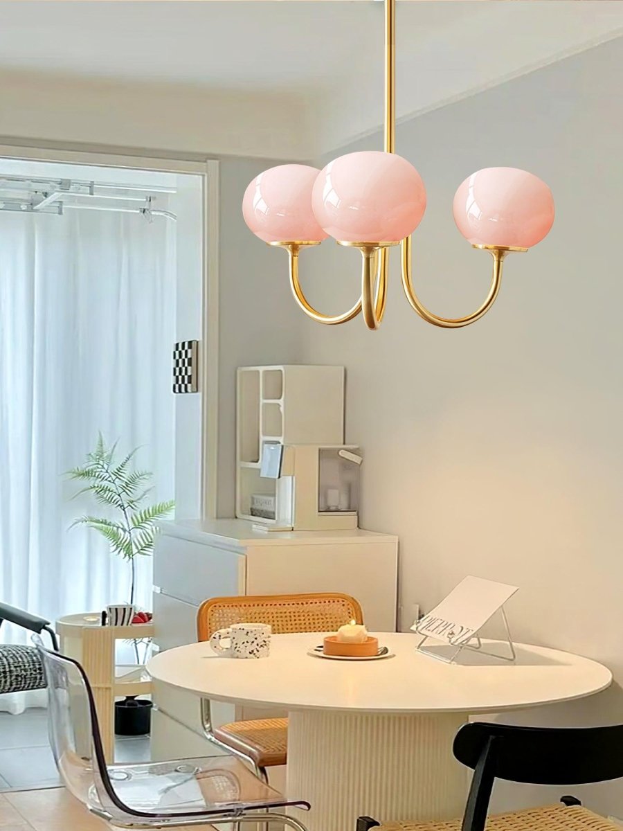 Lueur D'amour : Kronleuchter Aus Marshmallow au Design Moderne