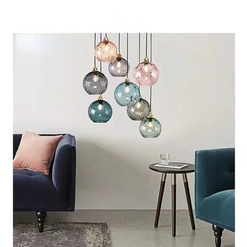 Helderbol - élégance et Lumière avec la Bol Hanglamp en Verre