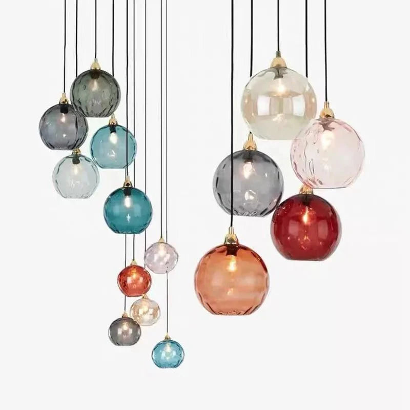 Helderbol - élégance et Lumière avec la Bol Hanglamp en Verre