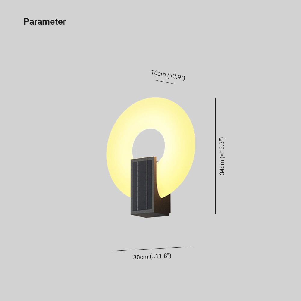 Apportez une Touche D'élégance avec Cette Lampe Extérieure Moderne