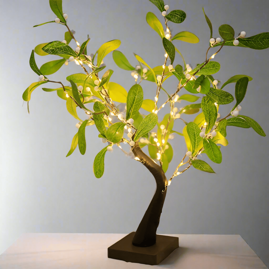 Lumières Magiques de Branches pour une Ambiance Naturelle Chaleureuse