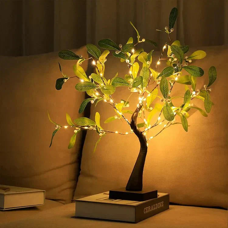 Lumières Magiques de Branches pour une Ambiance Naturelle Chaleureuse