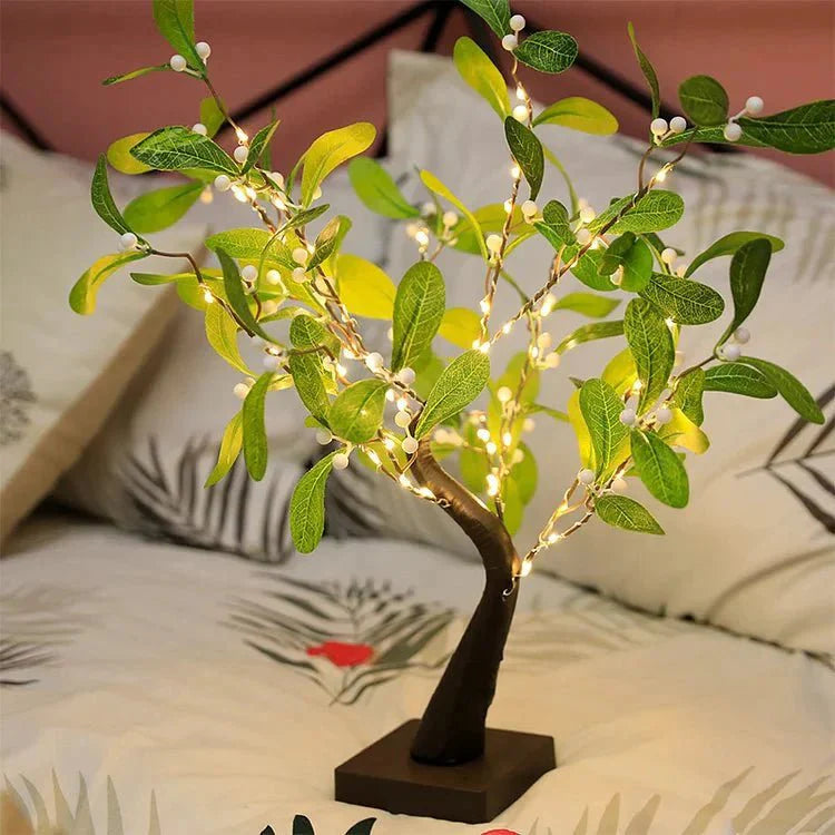 Lumières Magiques de Branches pour une Ambiance Naturelle Chaleureuse