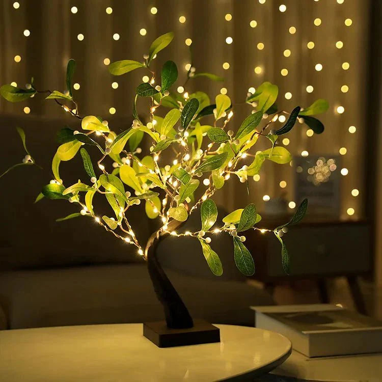 Lumières Magiques de Branches pour une Ambiance Naturelle Chaleureuse