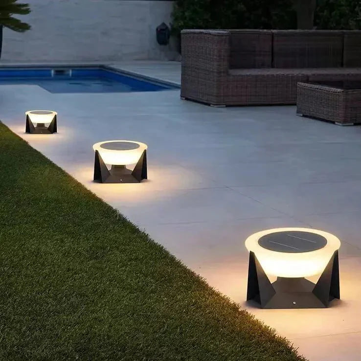 Augmentez L'atmosphère avec la Landing Außenlampe Solaire élégante