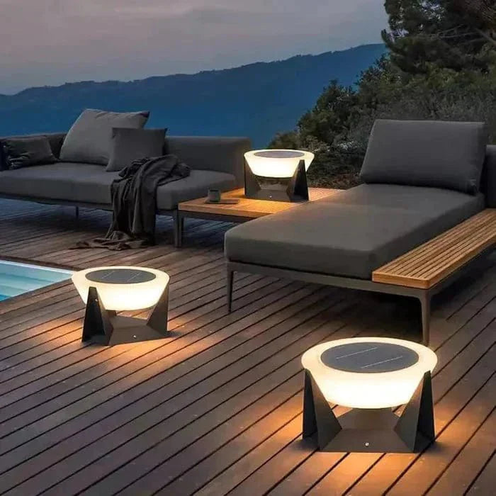 Augmentez L'atmosphère avec la Landing Außenlampe Solaire élégante