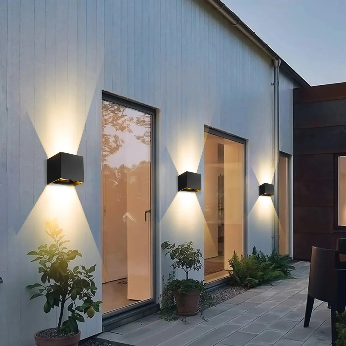 Laissez-vous Charmer par les Led Cube Wandlampen élégantes et Chaleureuses