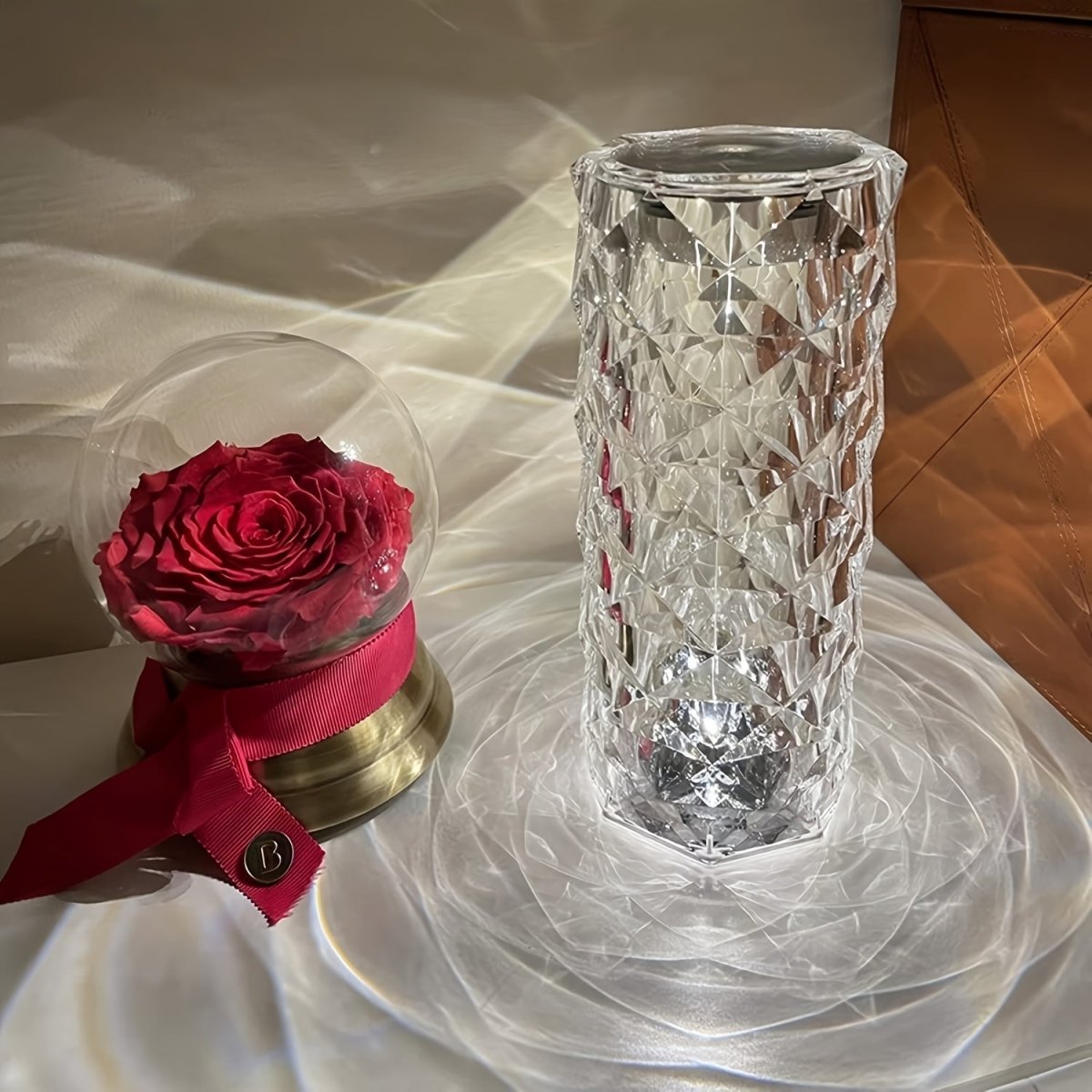 Ajoutez du Luxe avec la Lampe de Table Kristall-diamant