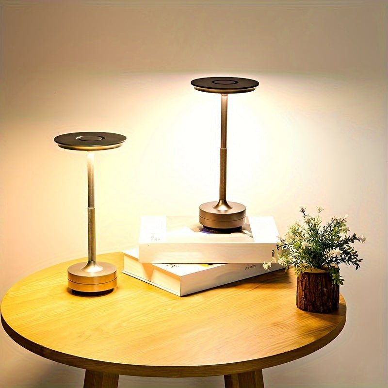 Lumitaf - Lampe de Table Moderne avec Touchsteuerung et Ambiance Leinillée