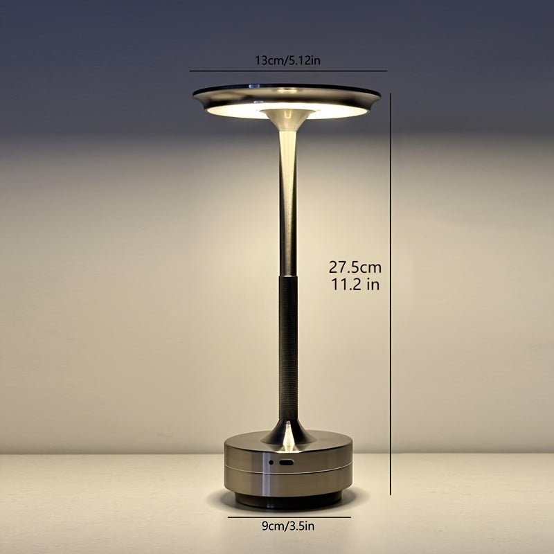 Lumitaf - Lampe de Table Moderne avec Touchsteuerung et Ambiance Leinillée