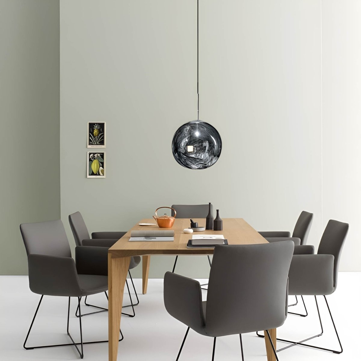Éclairez avec Amour votre Espace Moderne avec la Luna Resin Pendelleuchte