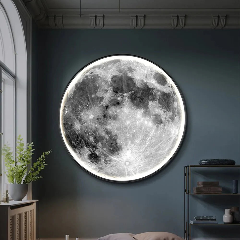 Laissez Lunalux Wandlampe Apporter la Magie de la Lune Chez