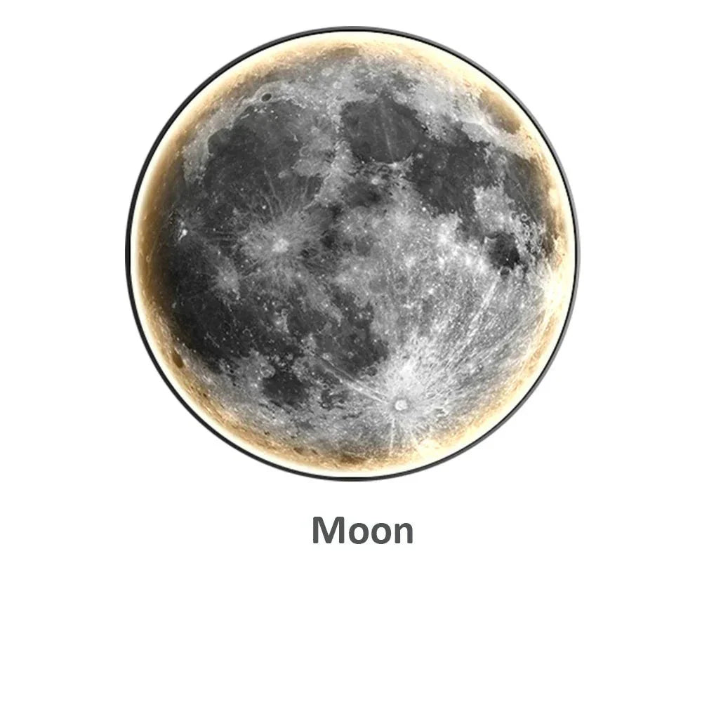 Laissez Lunalux Wandlampe Apporter la Magie de la Lune Chez