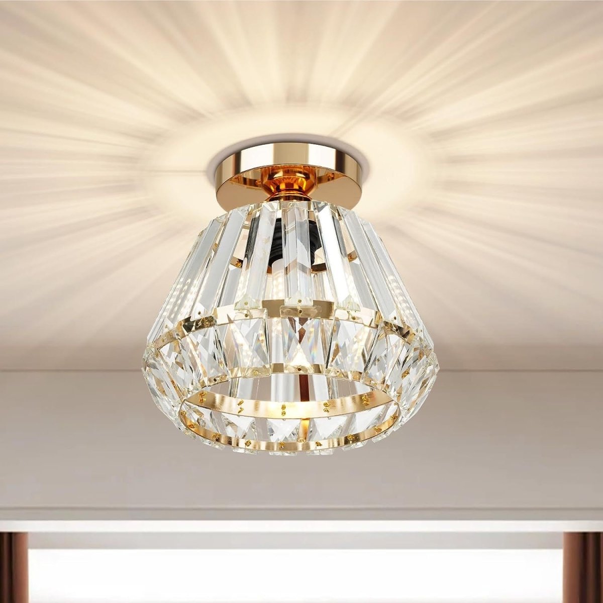Laissez-vous Séduire par notre Lustre en Cristal Nordique de Luxe