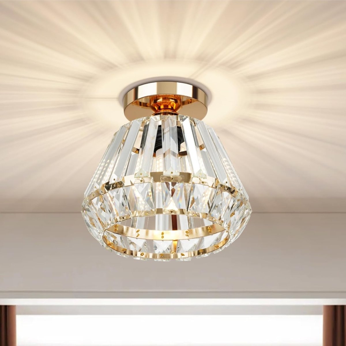 Laissez-vous Séduire par notre Lustre en Cristal Nordique de Luxe