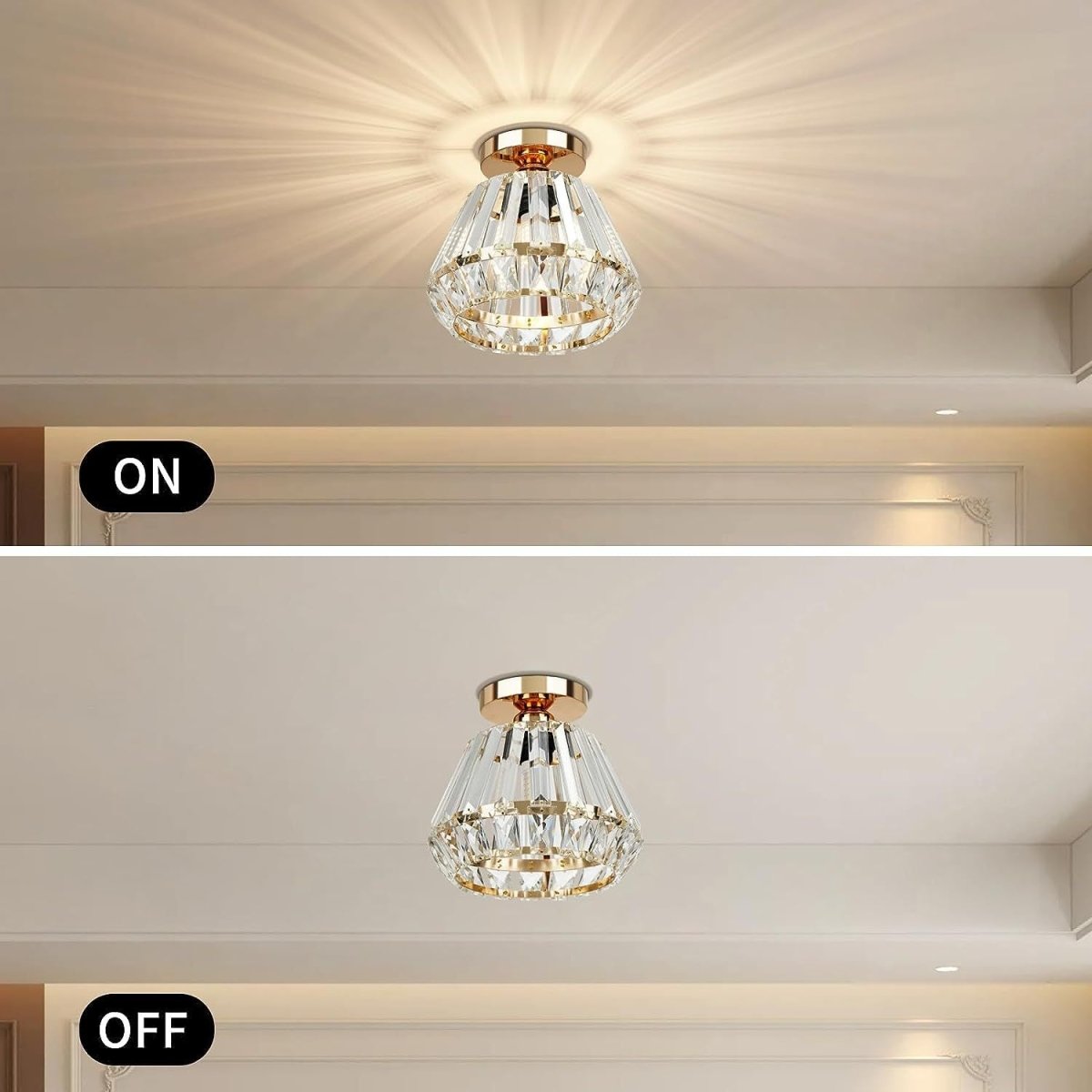 Laissez-vous Séduire par notre Lustre en Cristal Nordique de Luxe