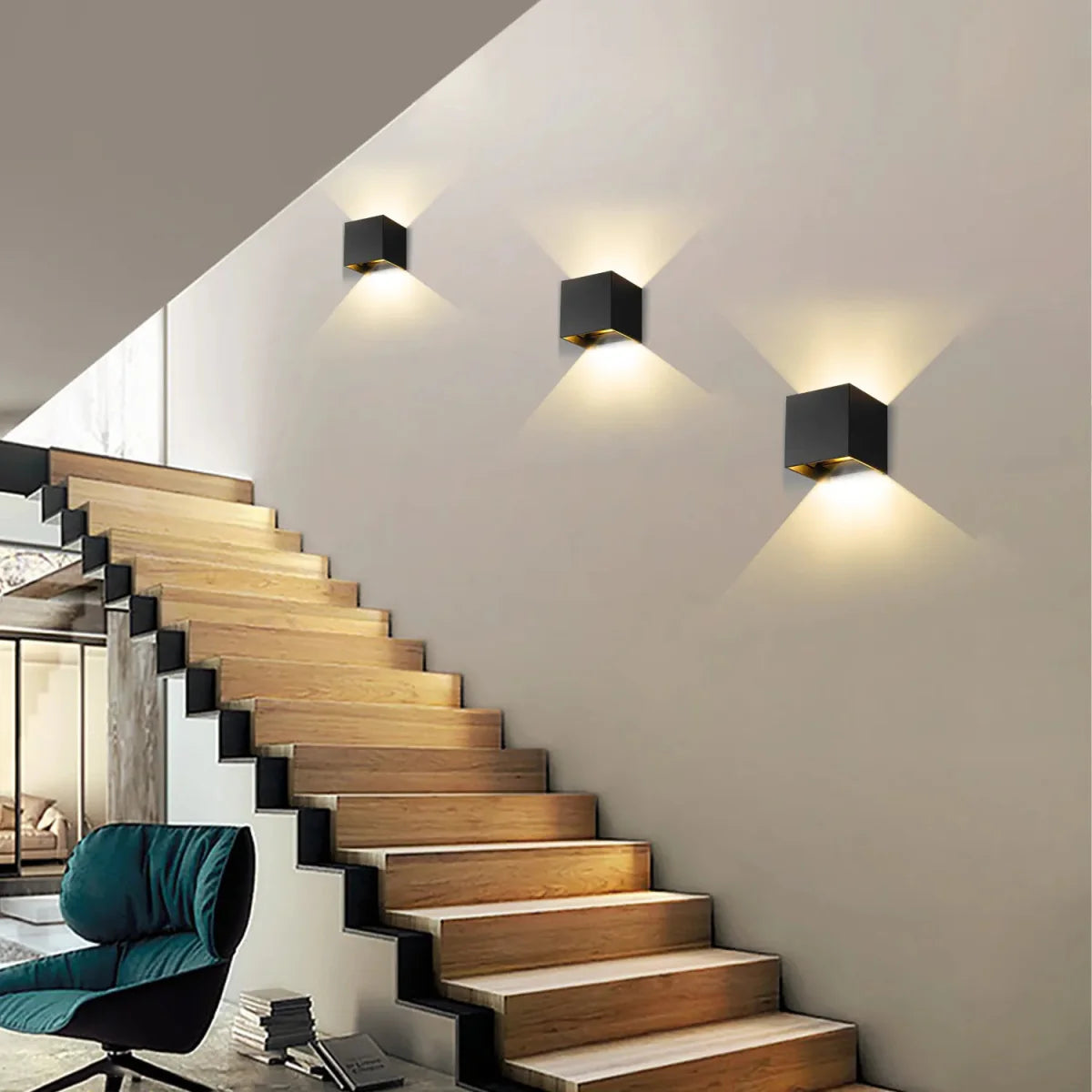 La Luxesquare Gloedlux Wandlampe pour un Intérieur Raffiné et Chaleureux