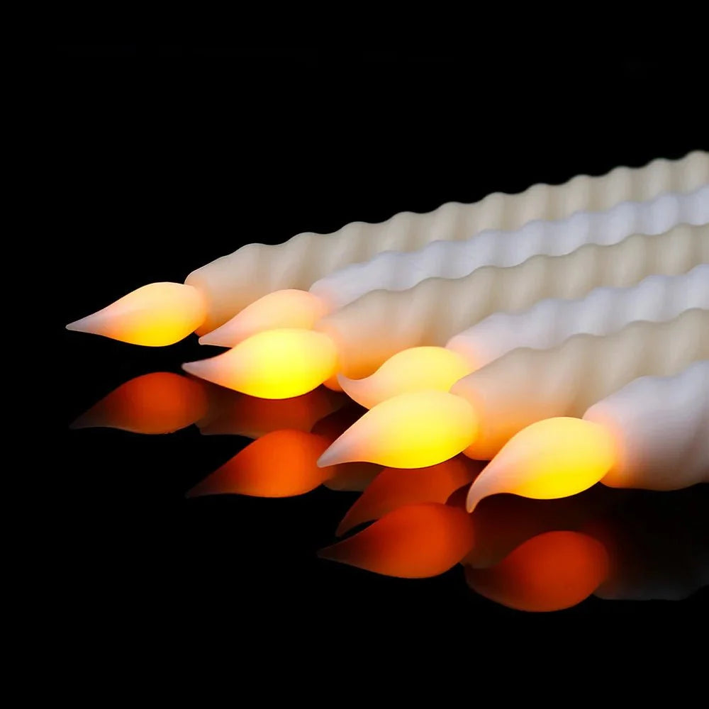 Bougies Led 3d pour Célébrer des Moments Spéciaux avec Flamme Vacillante