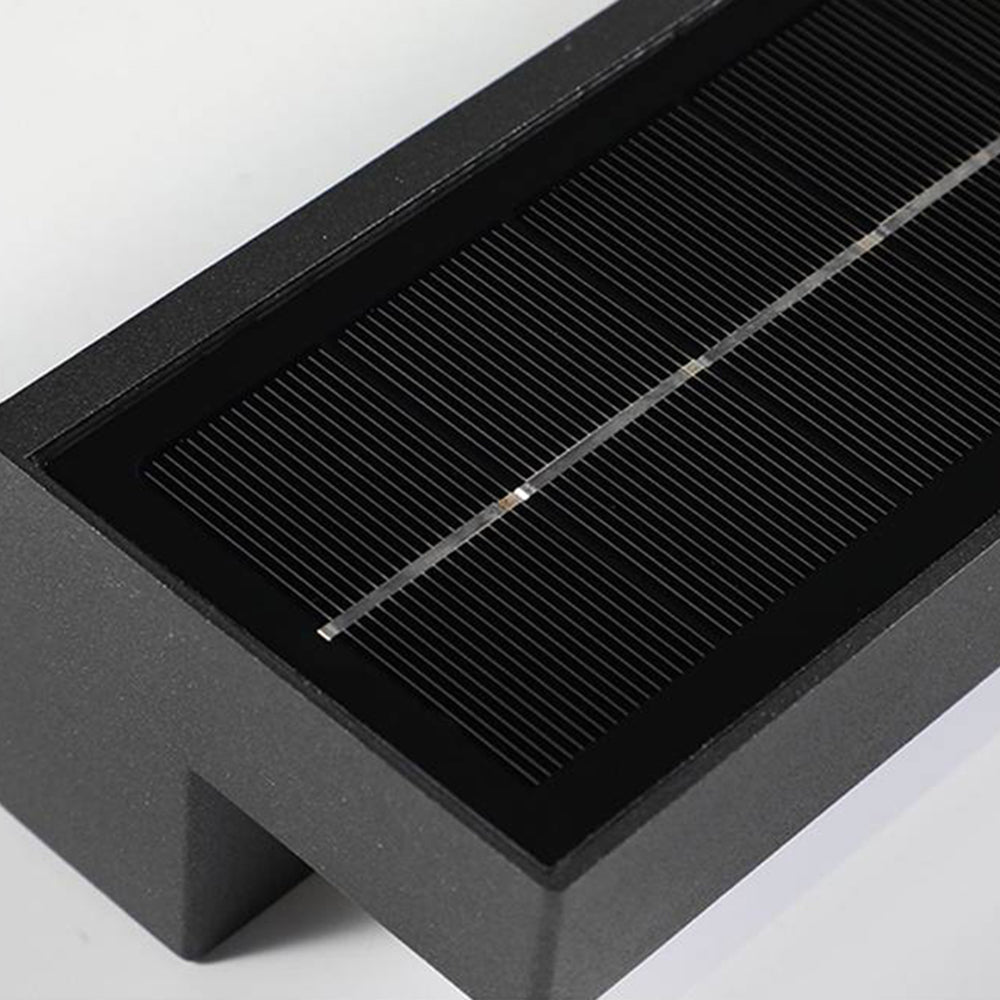 Éclairez votre Extérieur avec la Solar-linear Acryl Außenwandleuchte