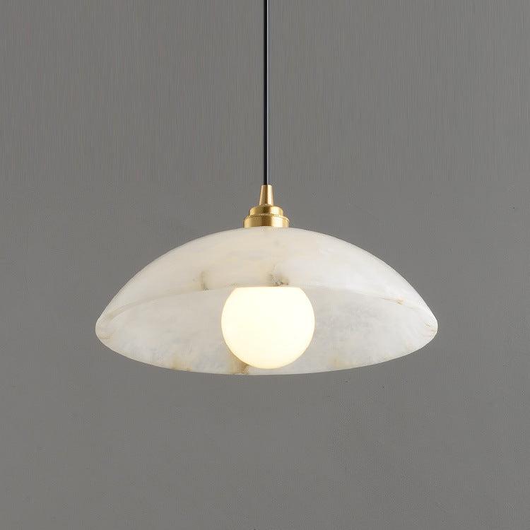 Illuminez votre Chez-vous avec la Belle Alabaster Kuppel Hängeleuchte
