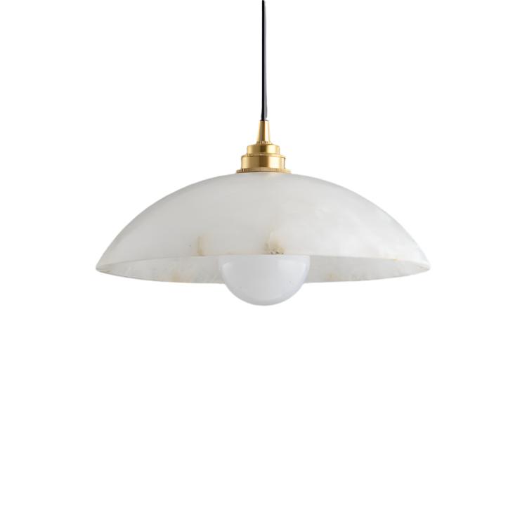 Illuminez votre Chez-vous avec la Belle Alabaster Kuppel Hängeleuchte