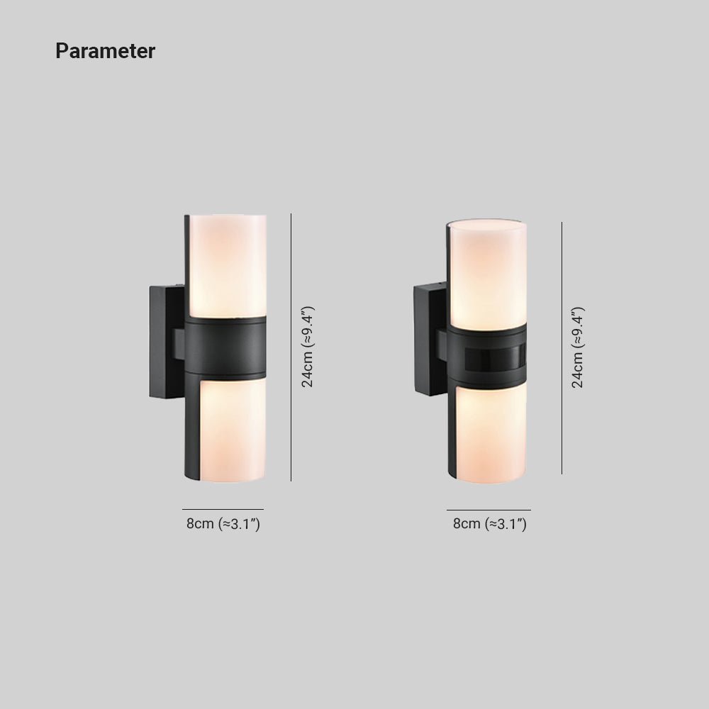Éclairez votre Extérieur avec une Lampe en Métal et Acrylique Moderne