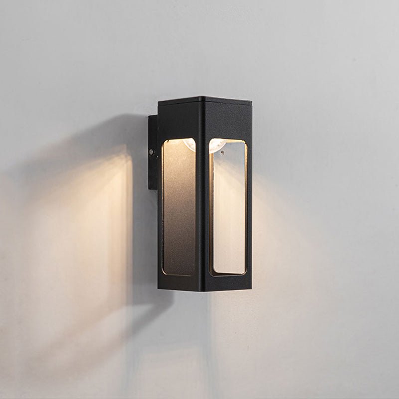 Éclairez votre Extérieur avec une Lampe Murale Géométrique Moderne pour la Installation