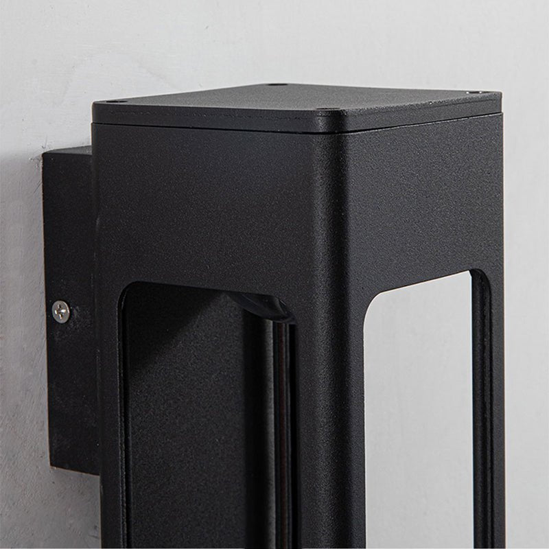 Éclairez votre Extérieur avec une Lampe Murale Géométrique Moderne pour la Installation