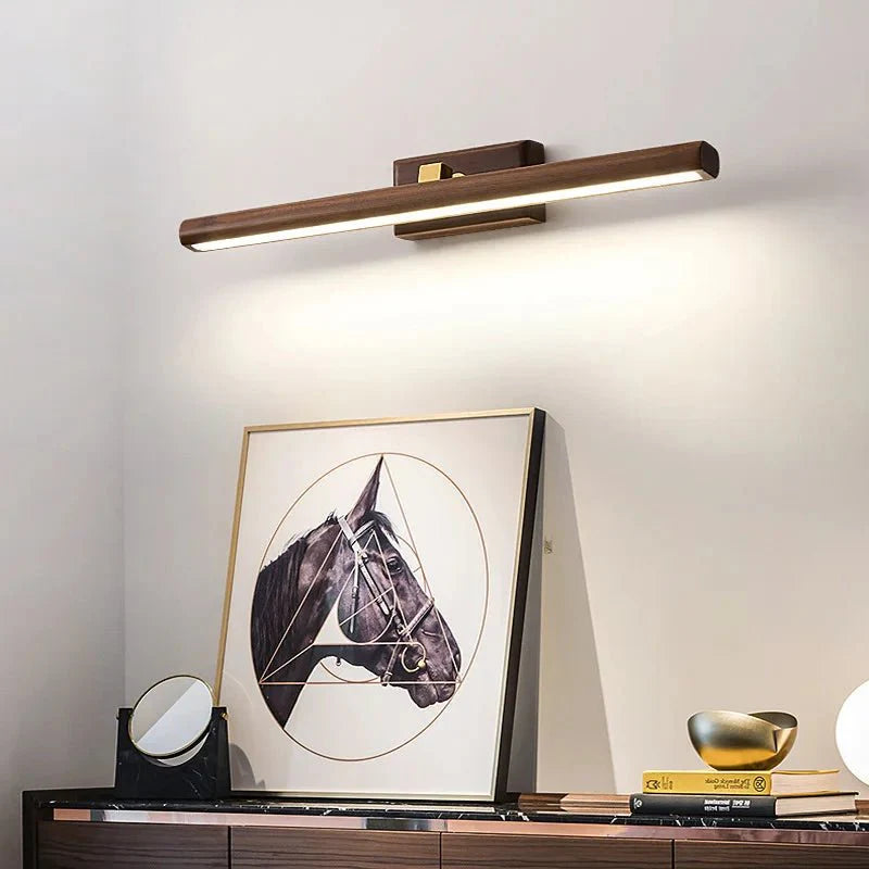 Lampe Mysticwood en Noyer Noir Crée une Ambiance Chaleureuse et élégante