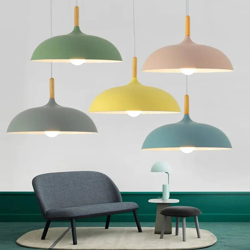 Laissez-vous Séduire par la Nordiclight Deckenlampe en Chêne Scandinave