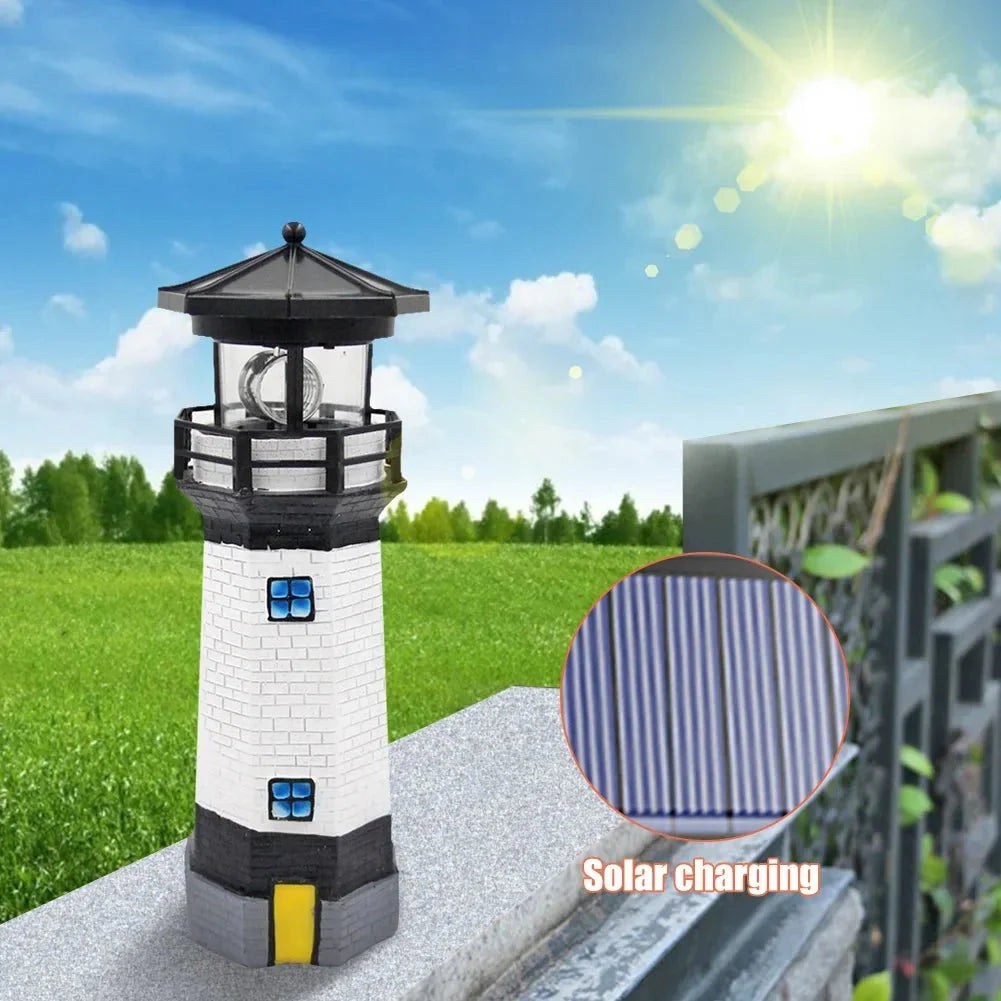Éclairez votre Jardin avec L'oceanglow Leuchtturm Solar-led