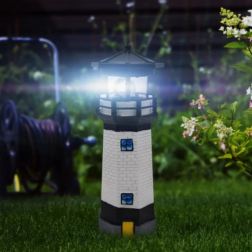 Éclairez votre Jardin avec L'oceanglow Leuchtturm Solar-led
